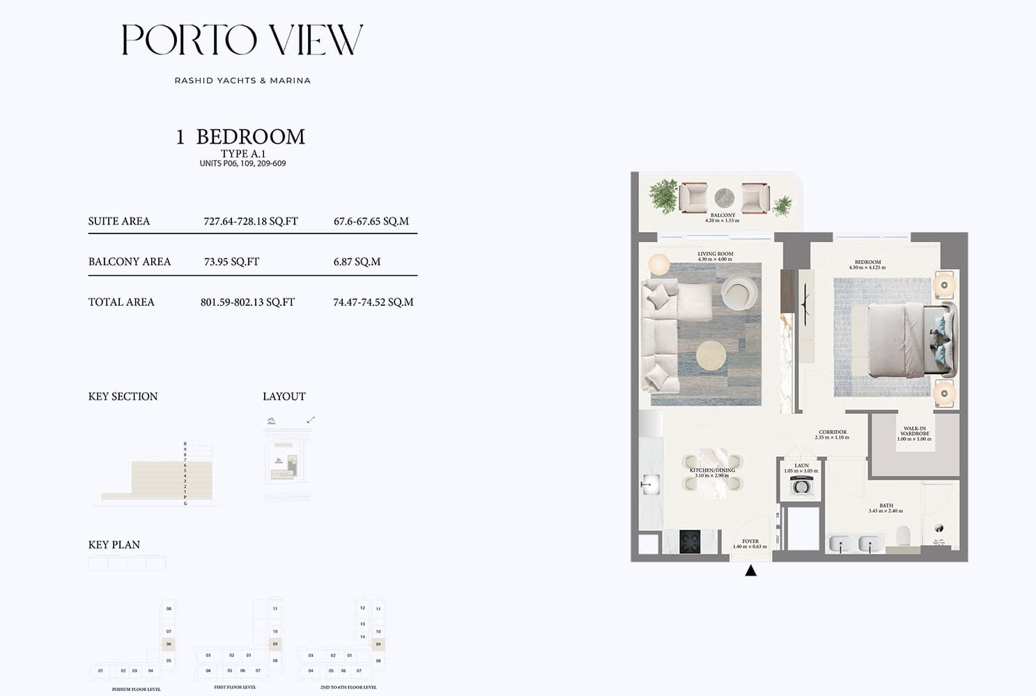 1 BR