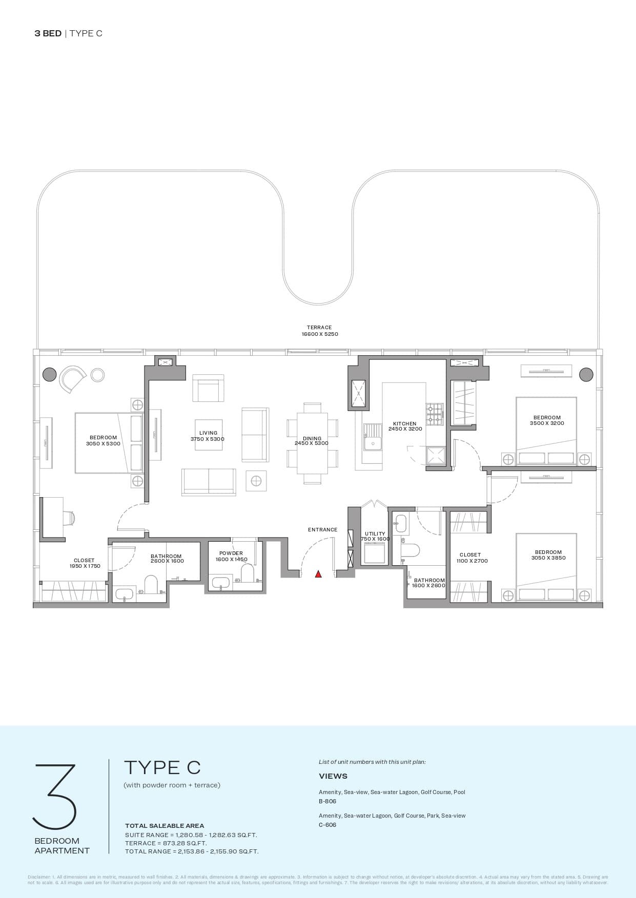 3 BR