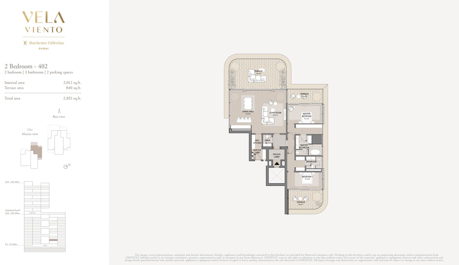 2 BR