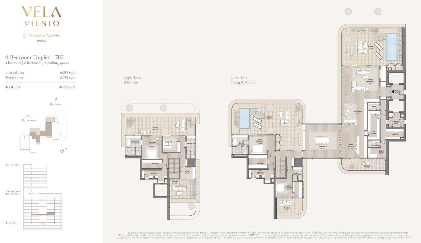 4 BR Duplex