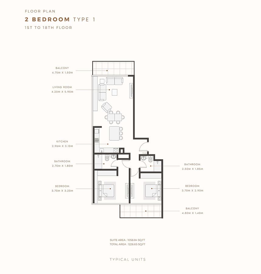2 BR