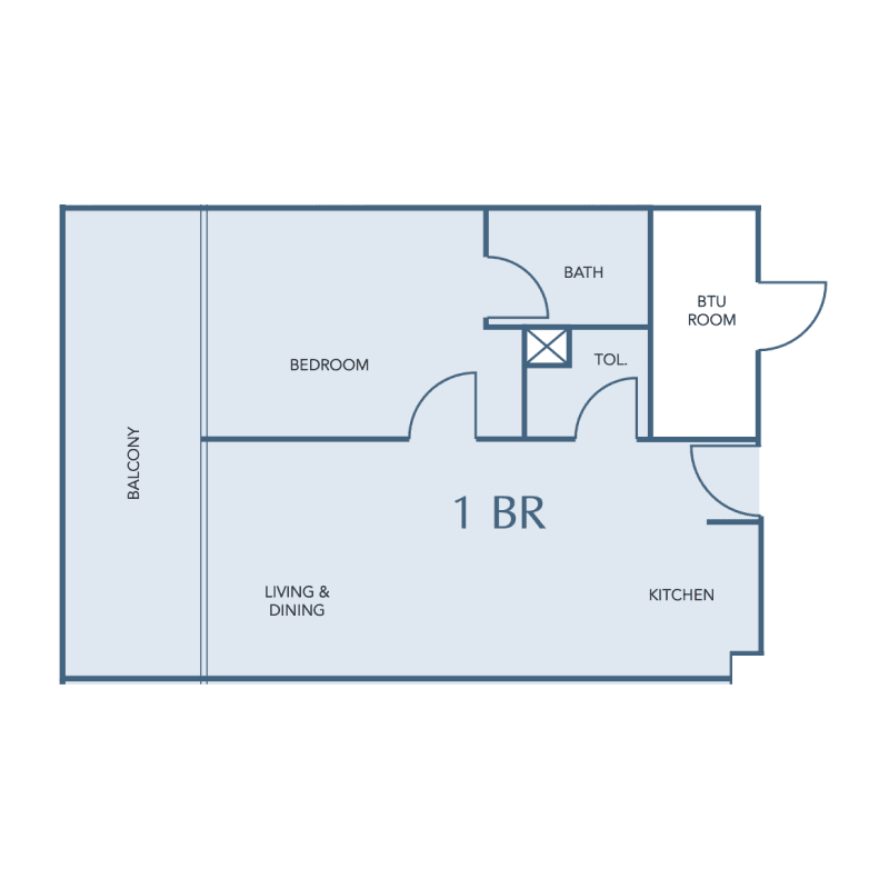 1 BR