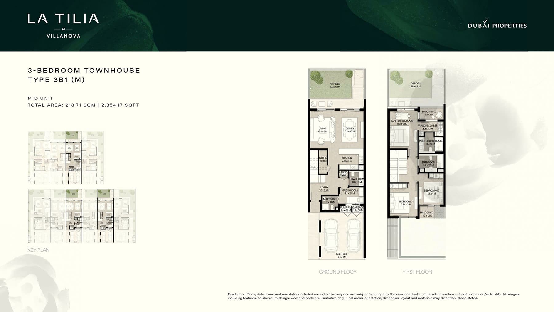 3 BR Townhouse