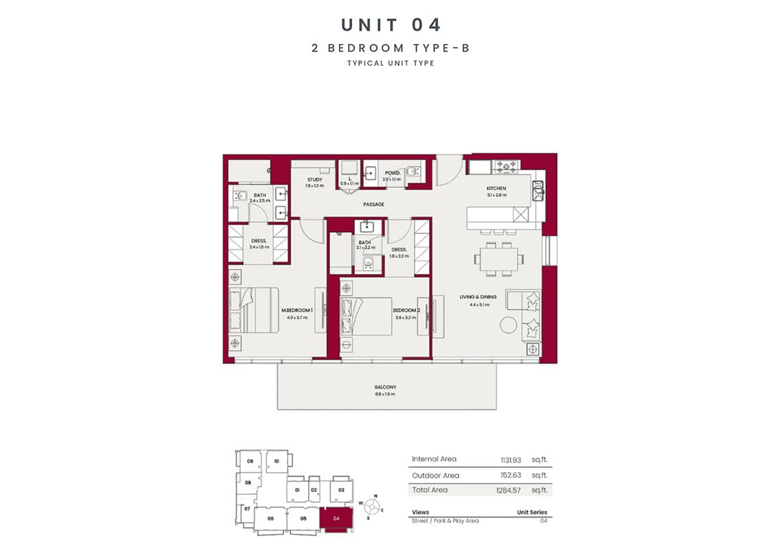 2 BR