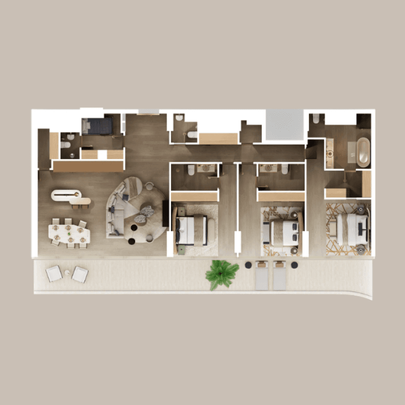 3 BR