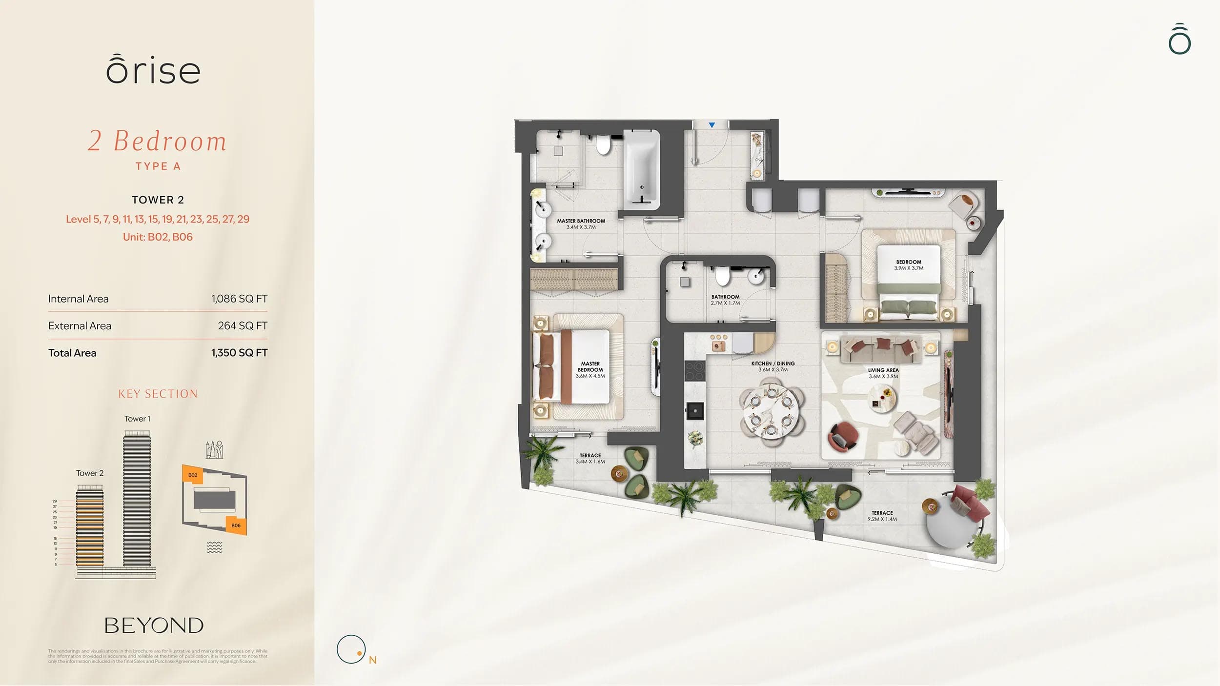 2 BR