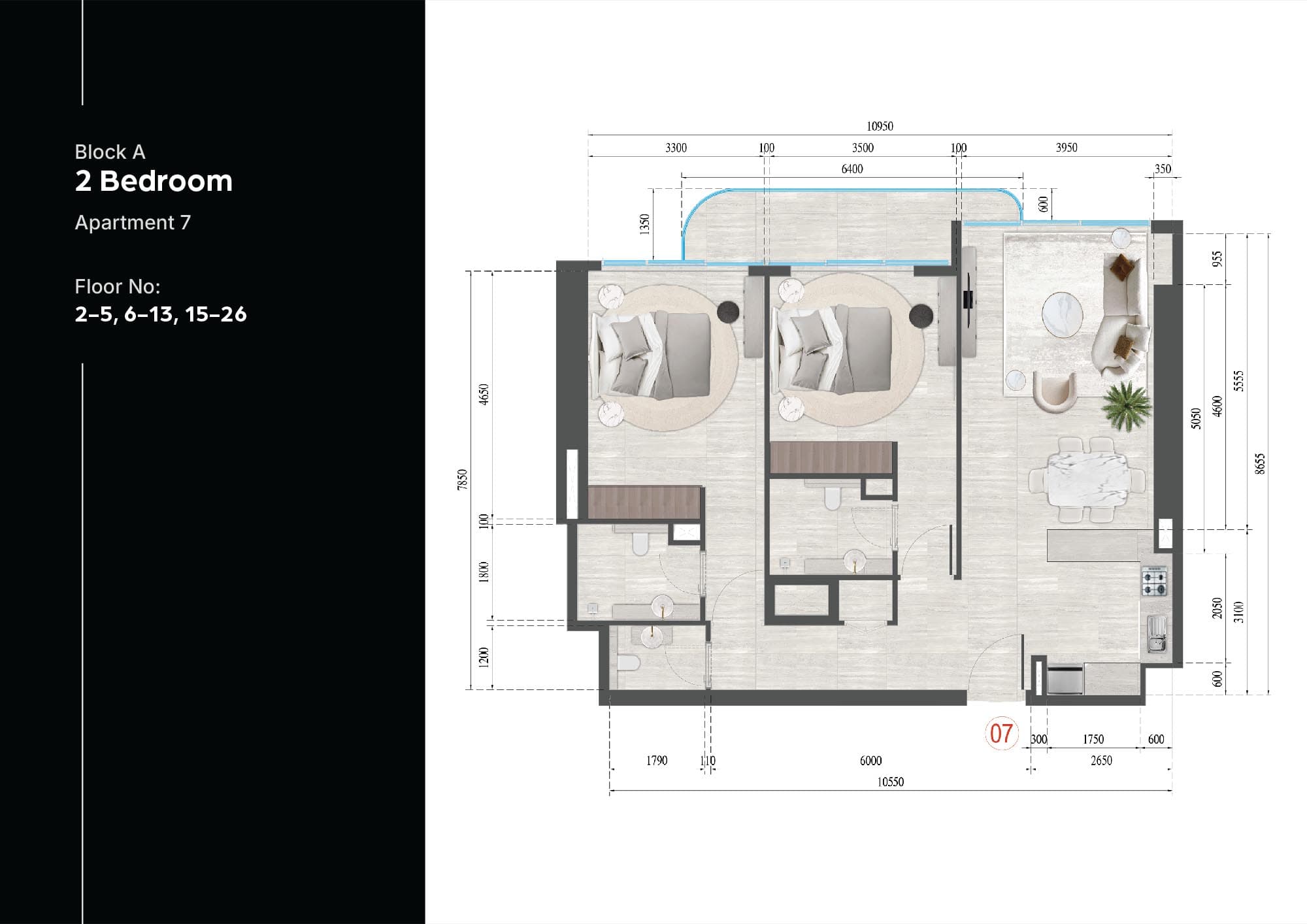 2 BR