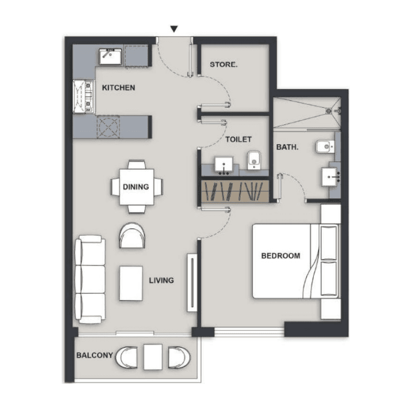 1 BR