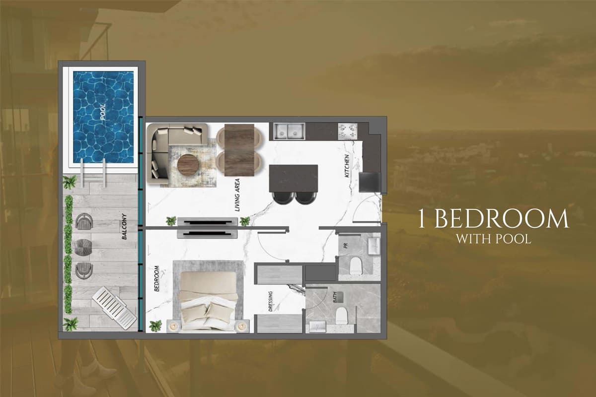 1 BR