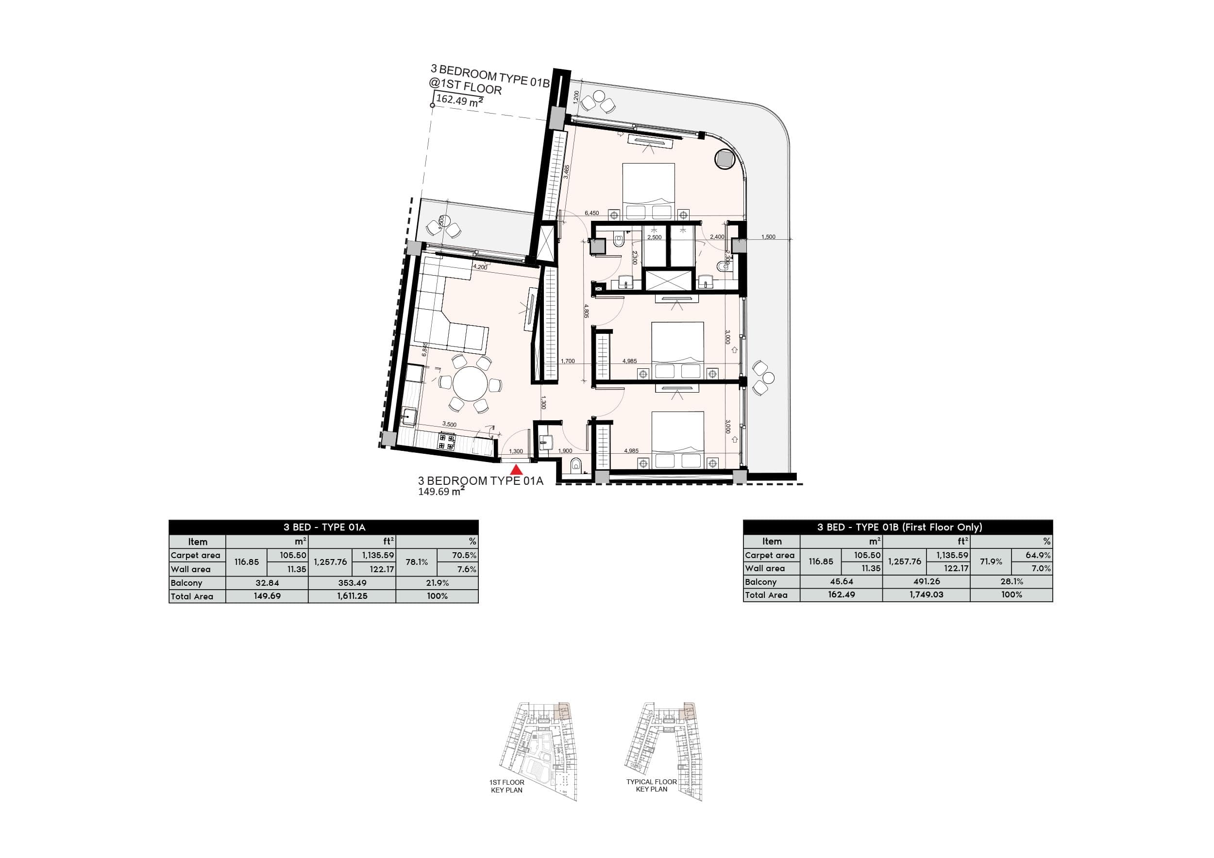 3 BR
