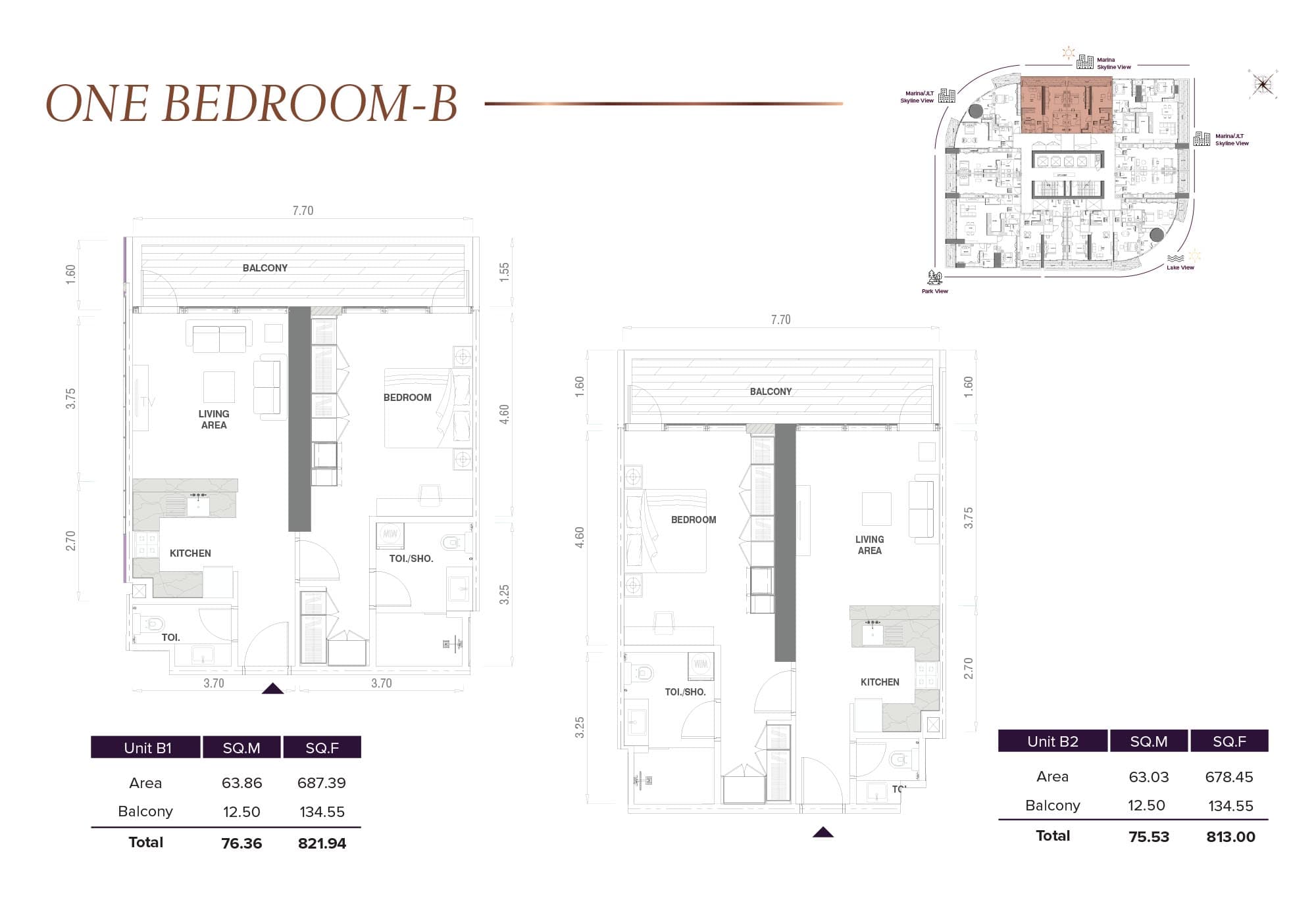 1 BR