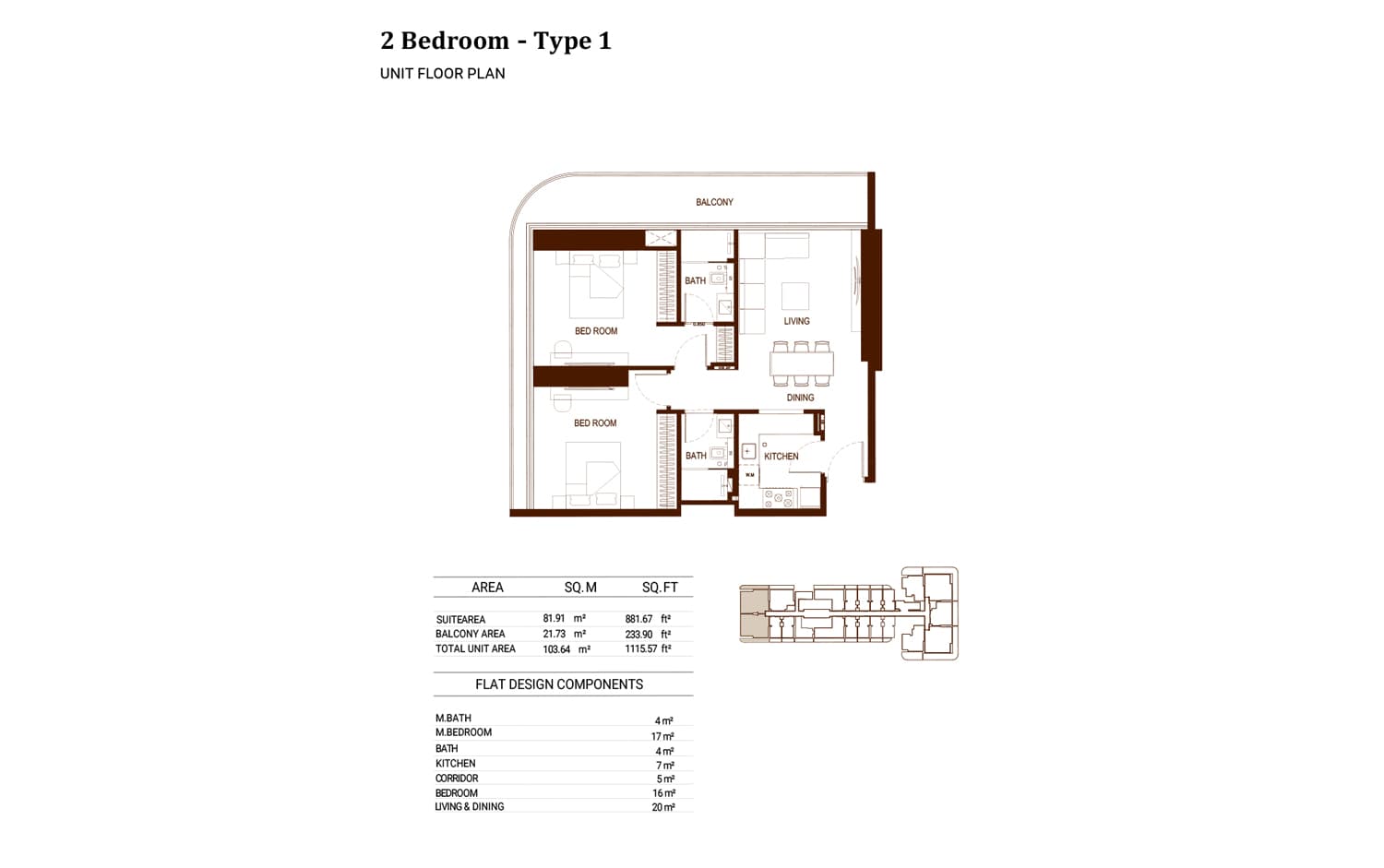 2 BR