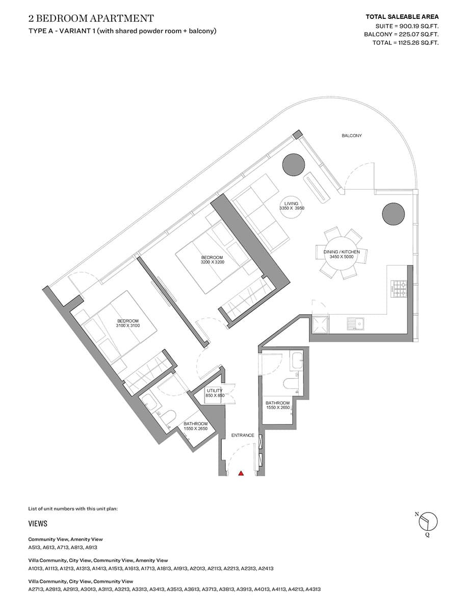 2 BR