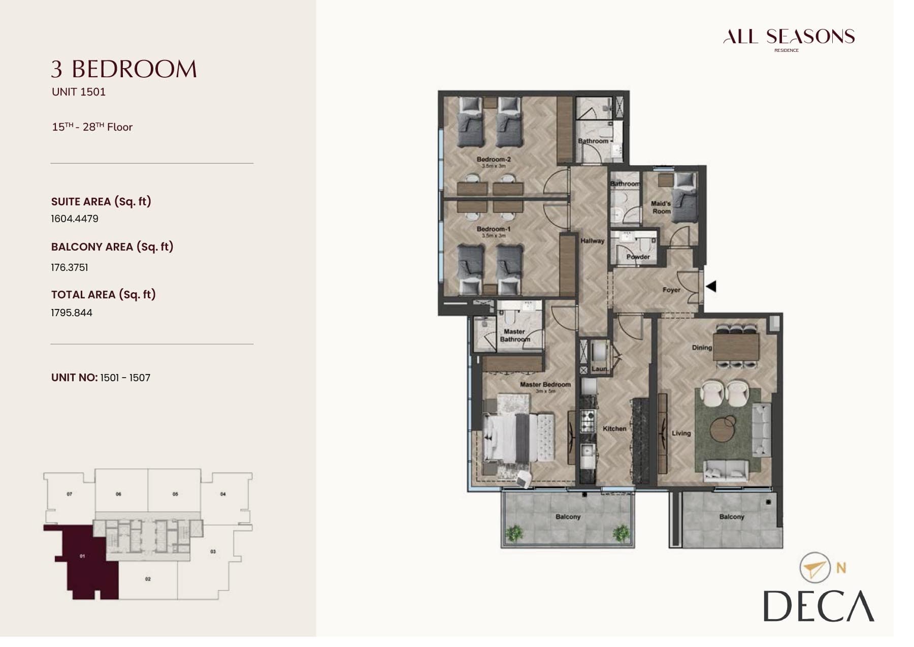 3 BR