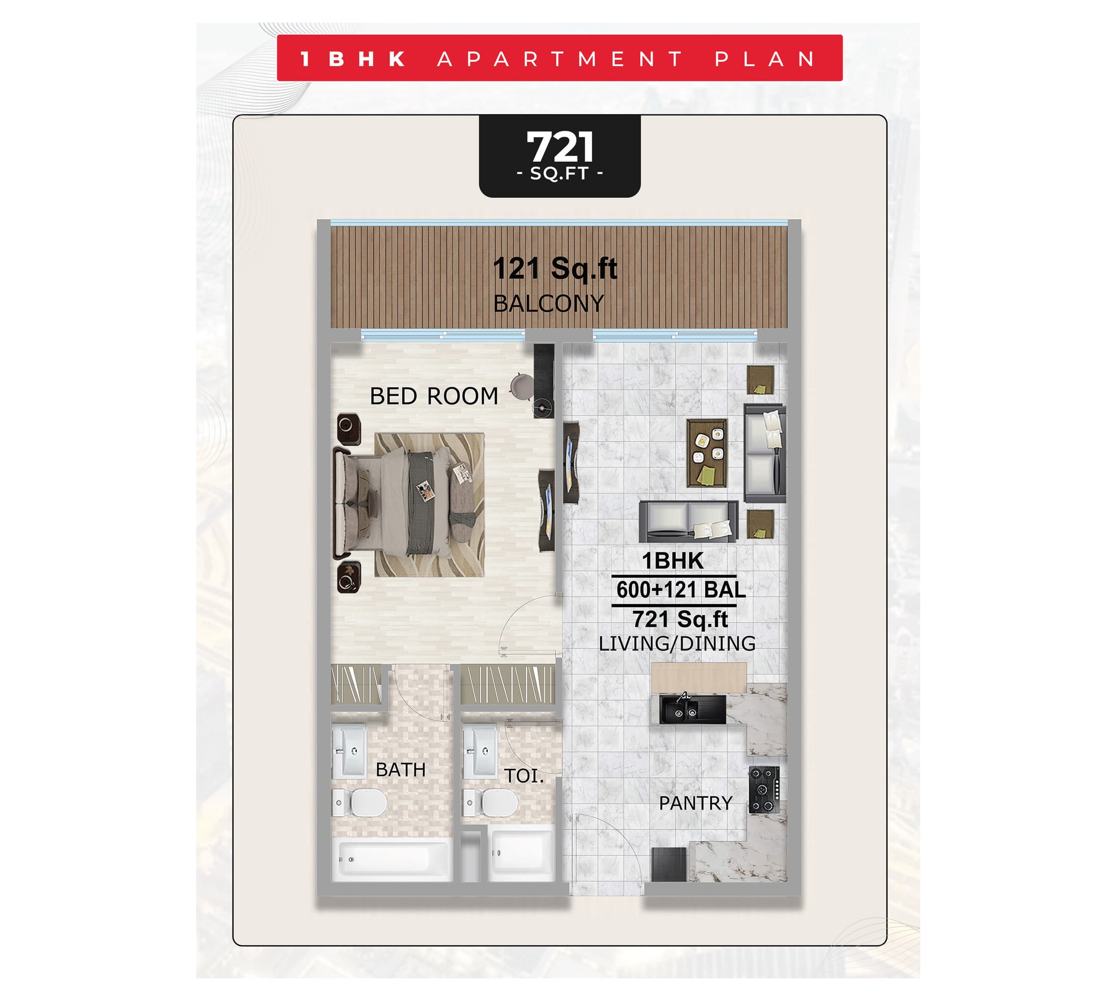 1 BR