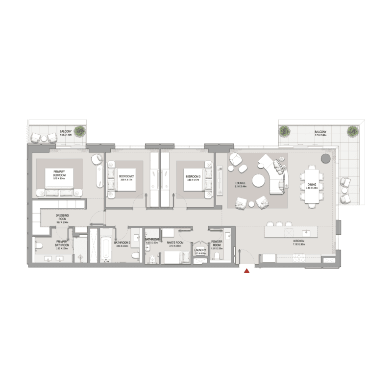 3 BR