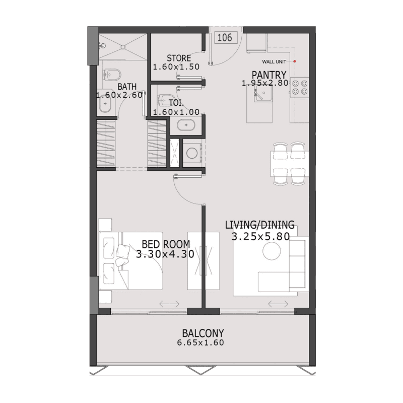 1 BR