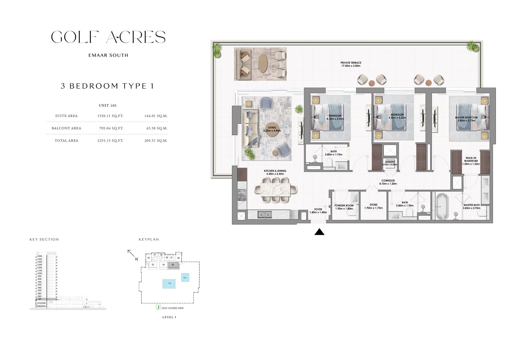 3 BR