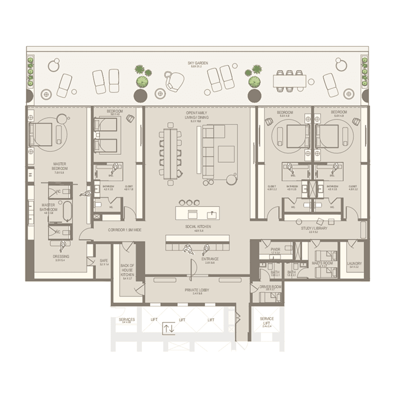 4 BR