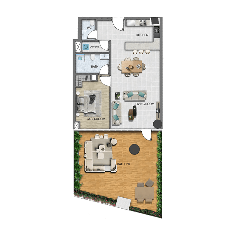 1 BR