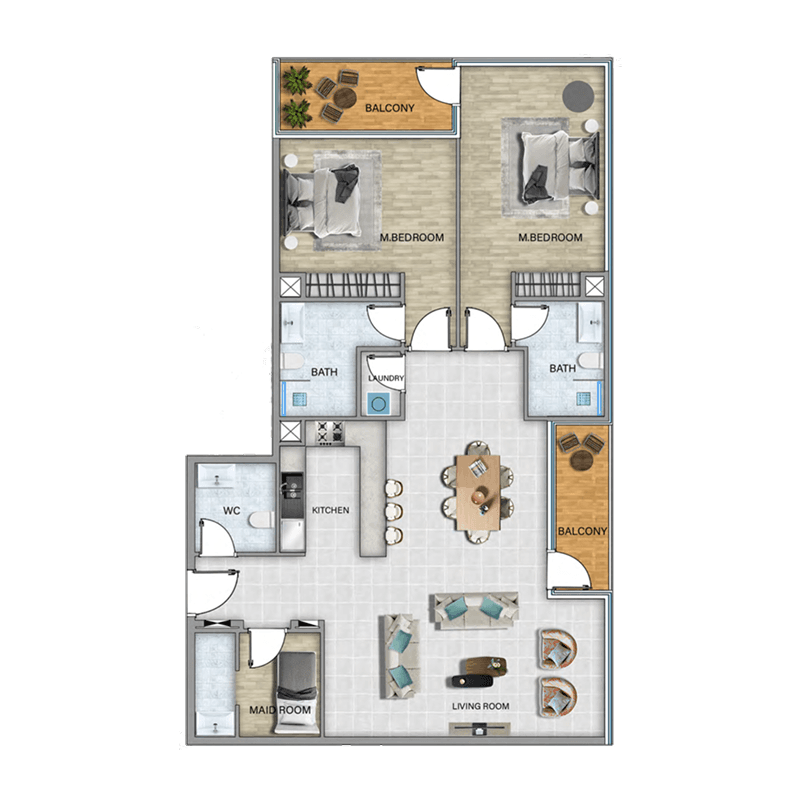 2 BR