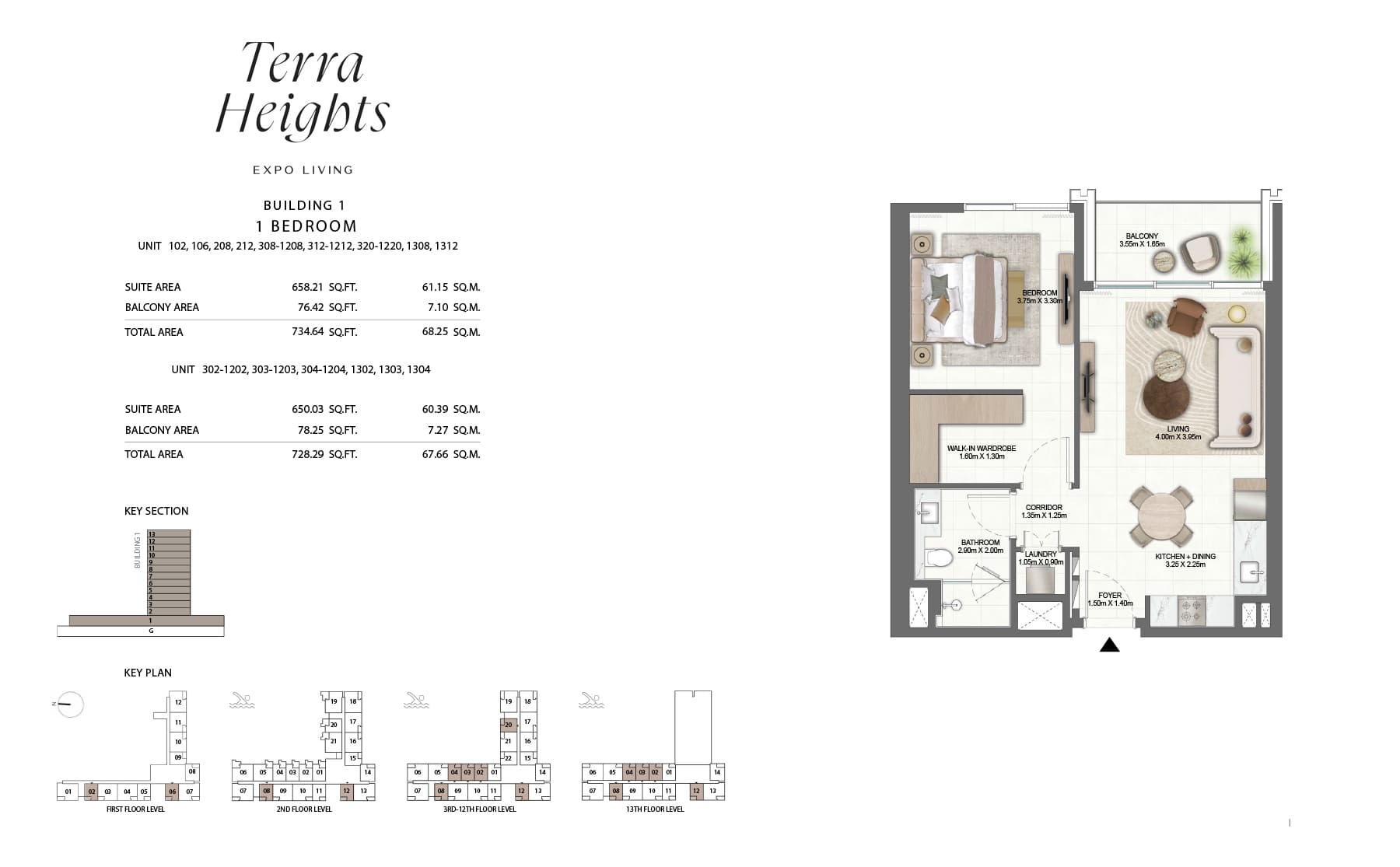 1 BR