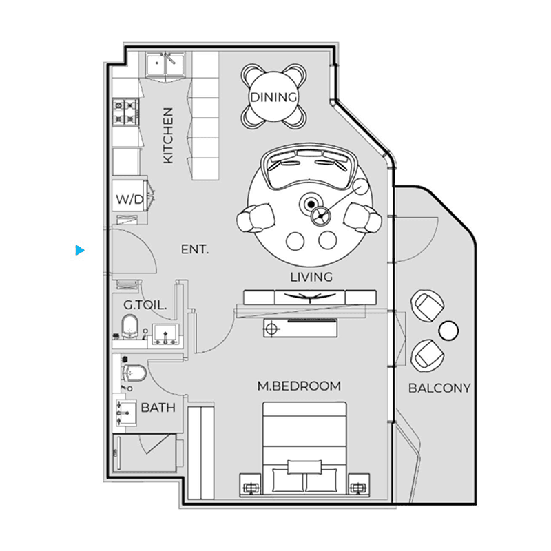 1 BR