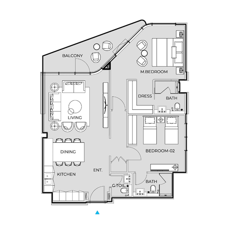 2 BR