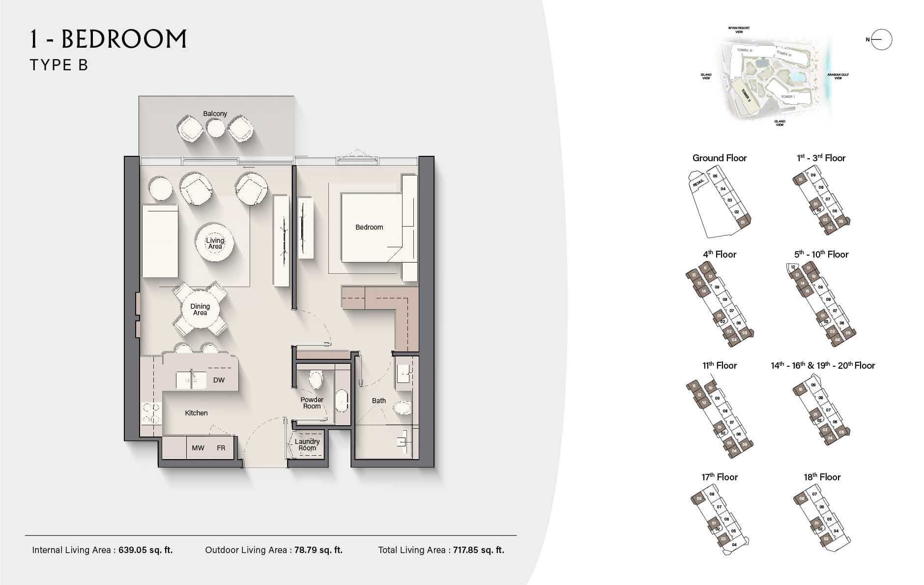 1 BR