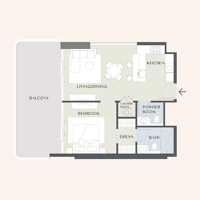 1 BR