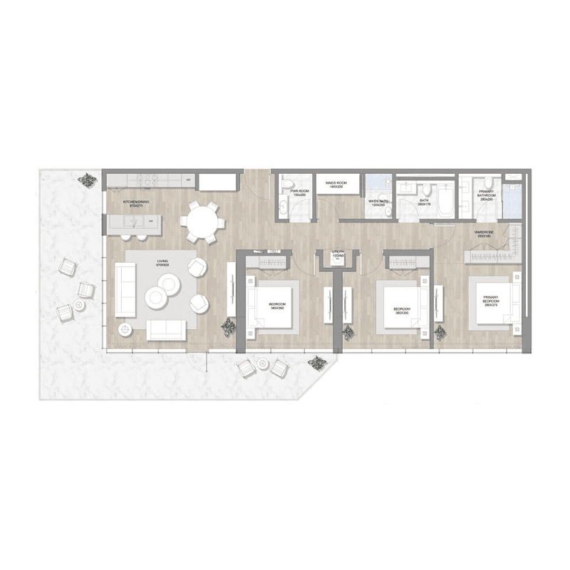 3 BR