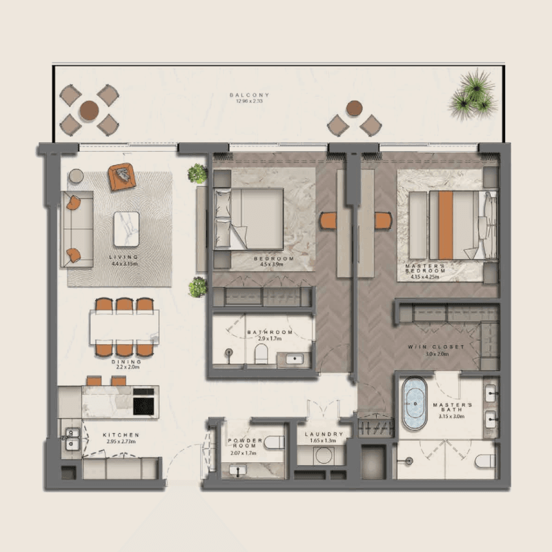 2 BR