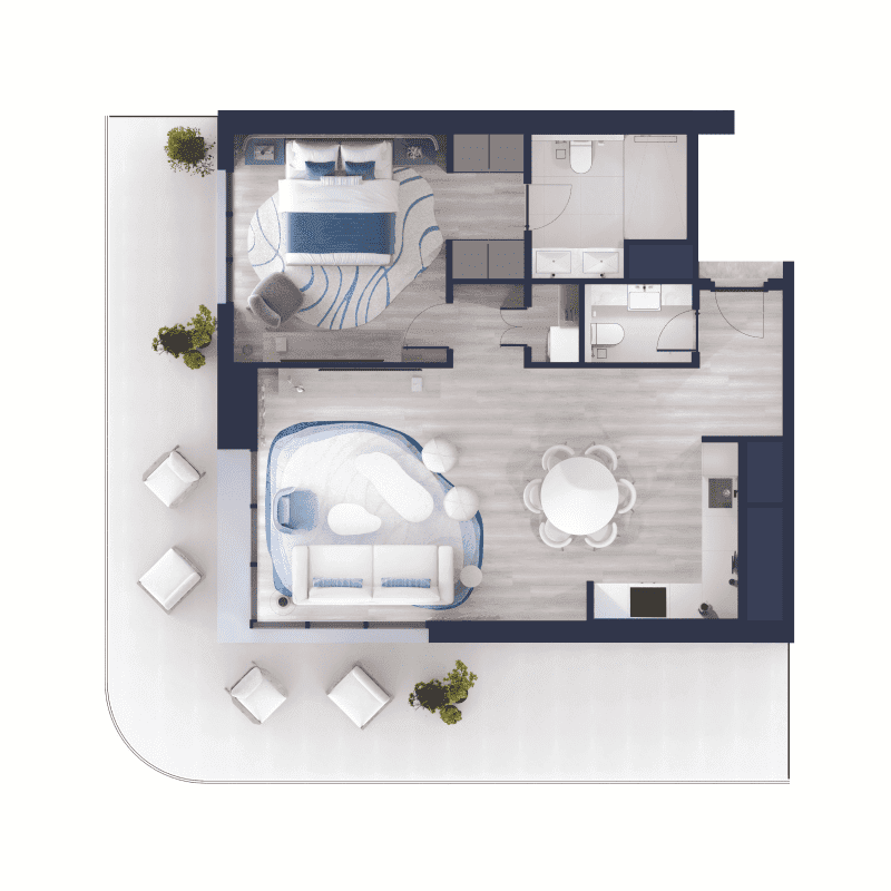 1 BR