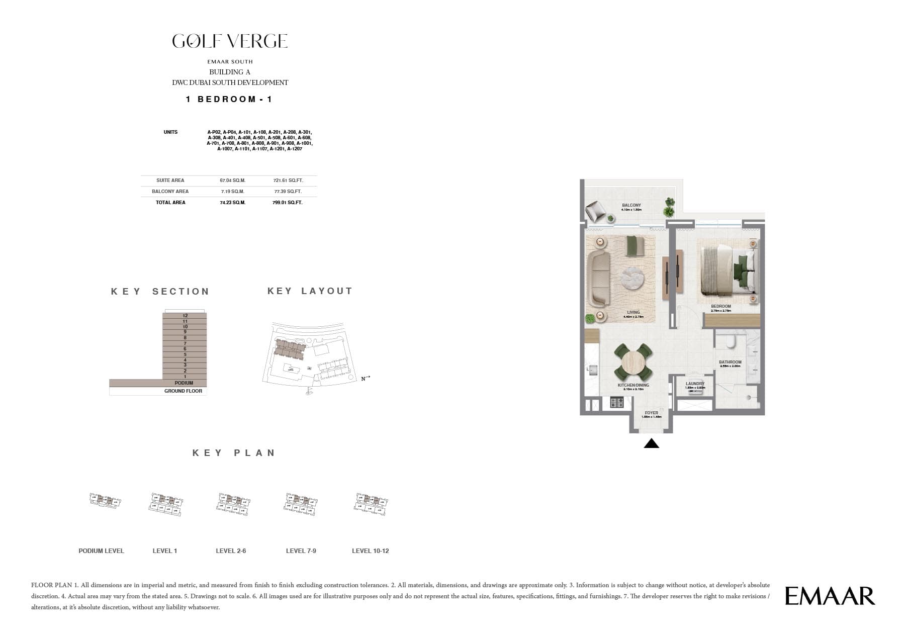 1 BR