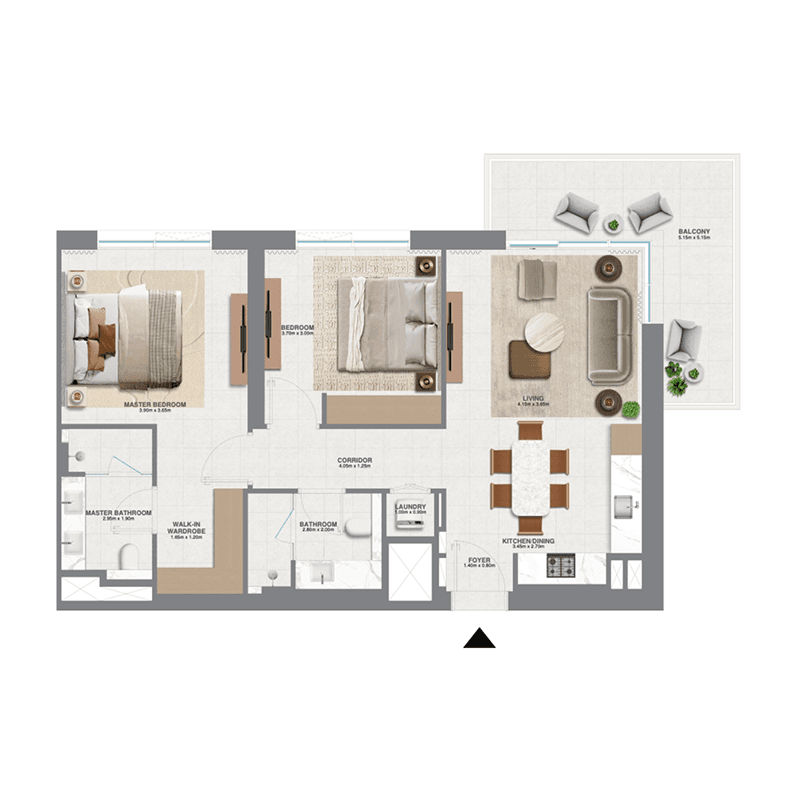 2 BR