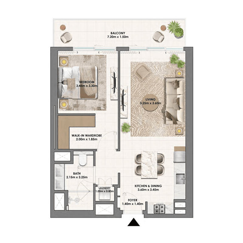 1 BR