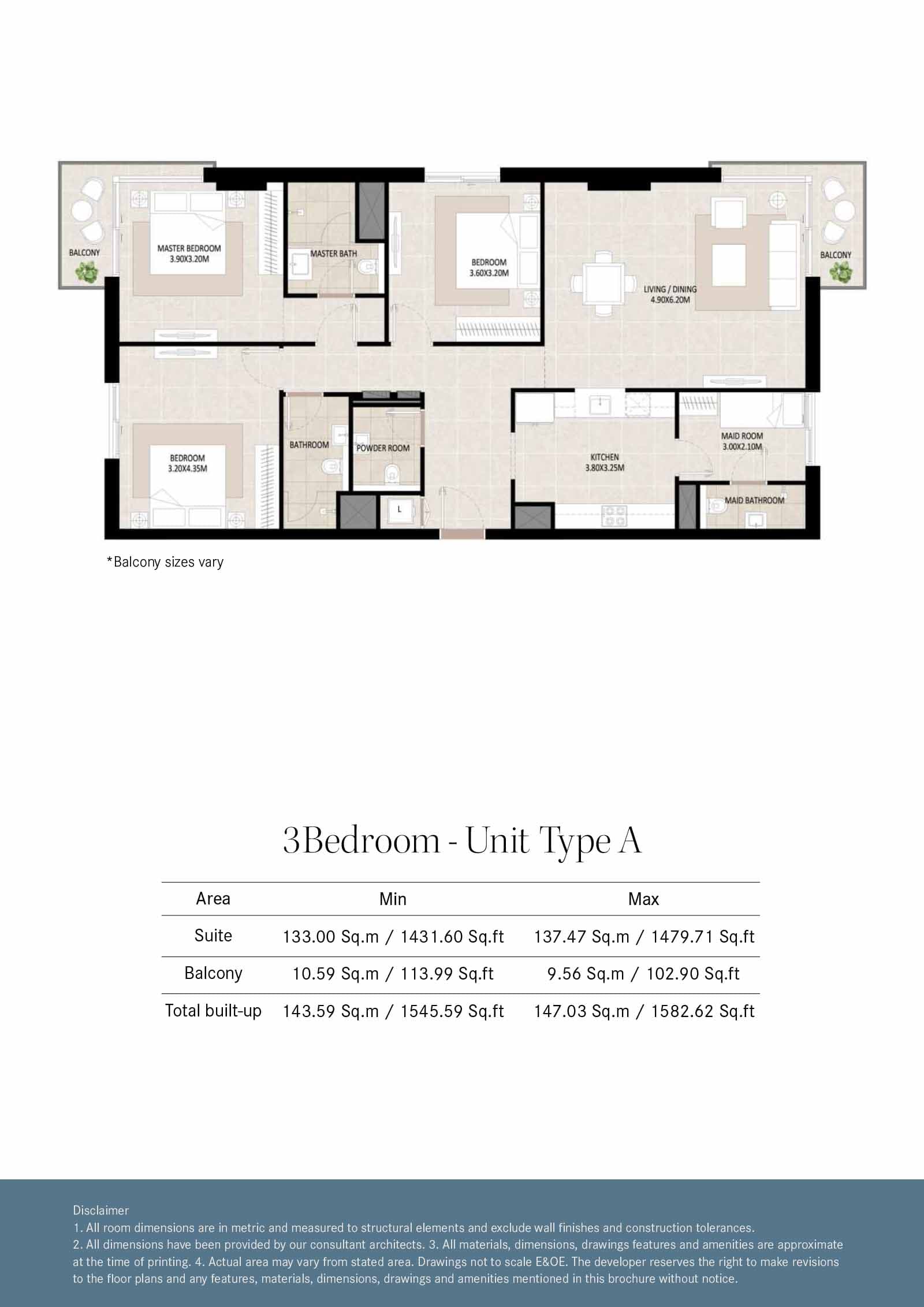 3 BR