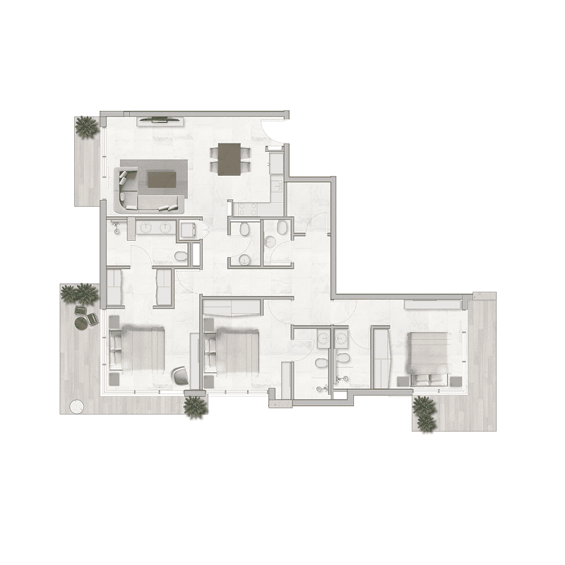 3 BR