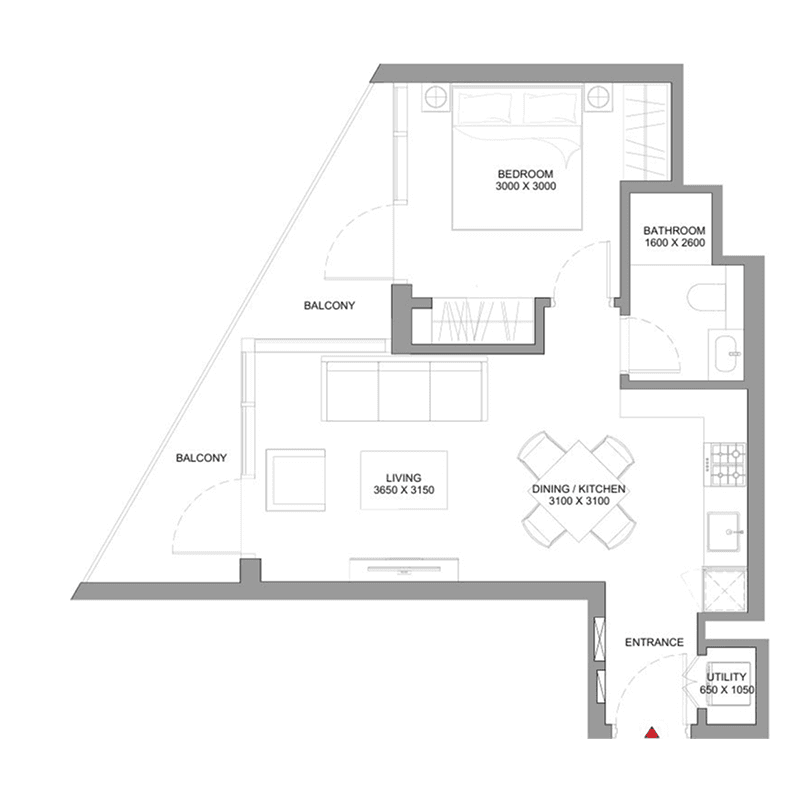1 BR