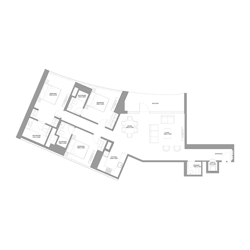 3 BR