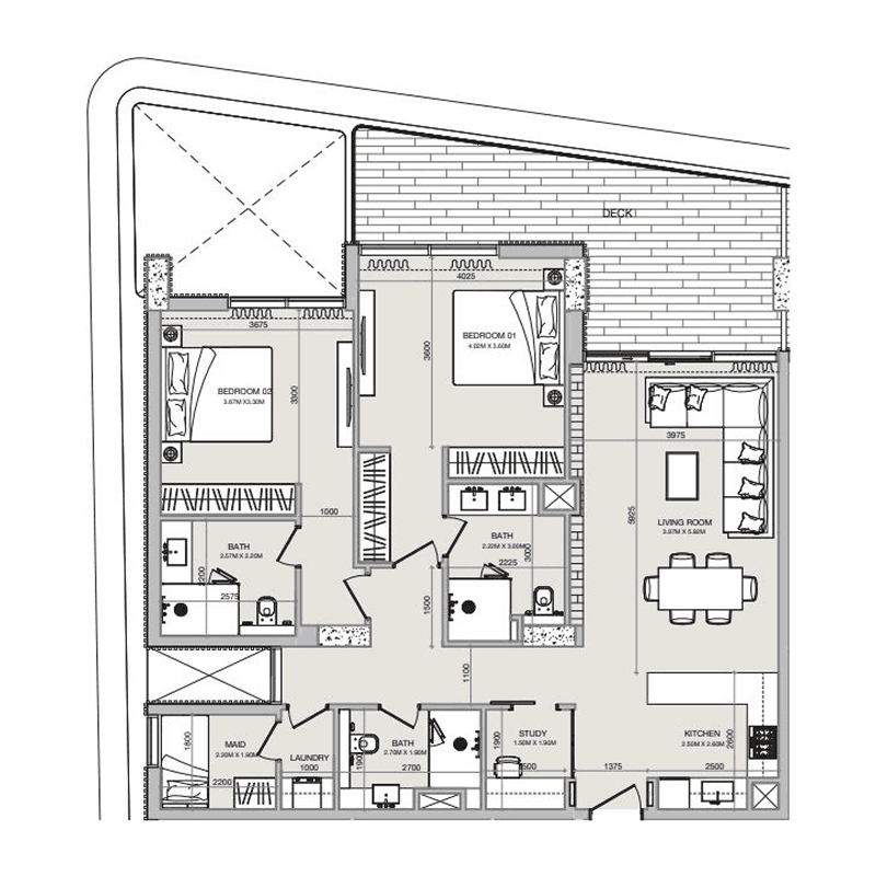 2 BR