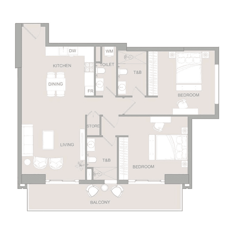 2 BR