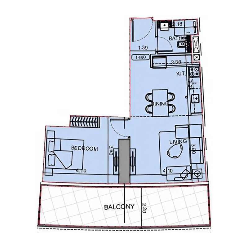 1 BR