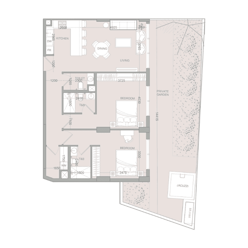 2 BR