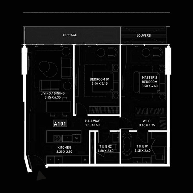 2 BR