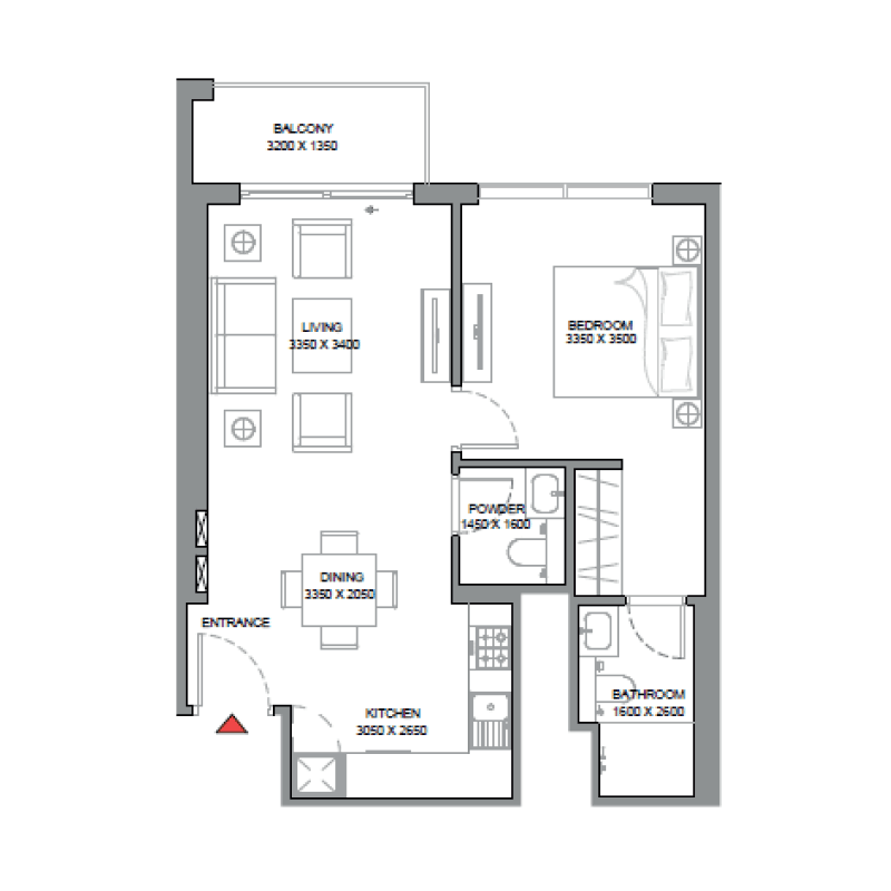 1 BR