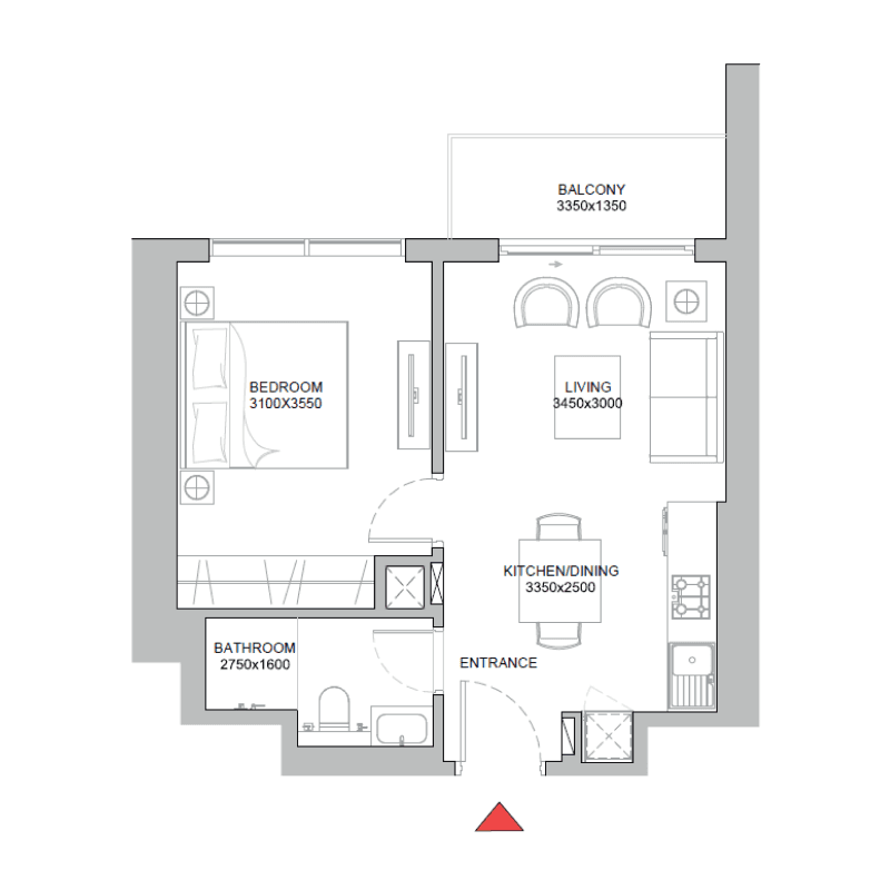1 BR
