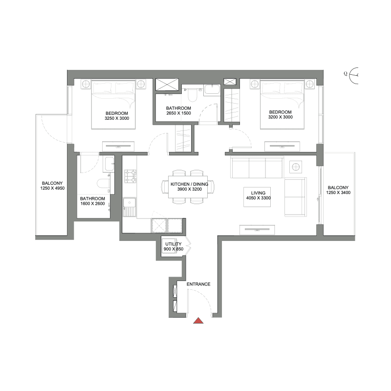 2 BR