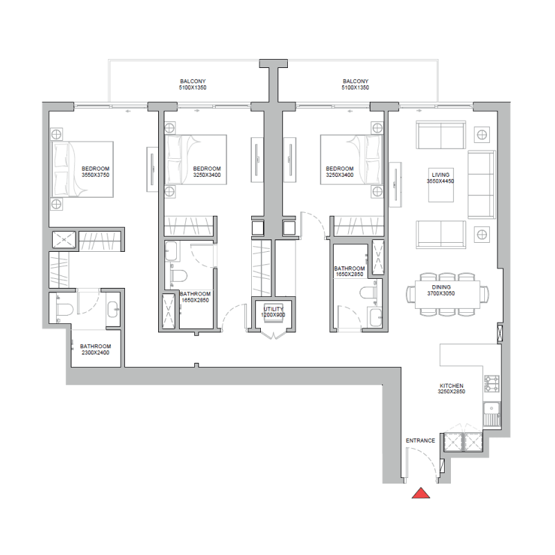 3 BR