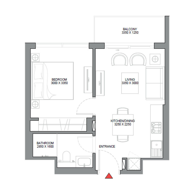 1 BR
